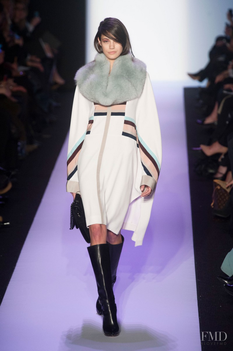 Anja Leuenberger featured in  the BCBG By Max Azria fashion show for Autumn/Winter 2014