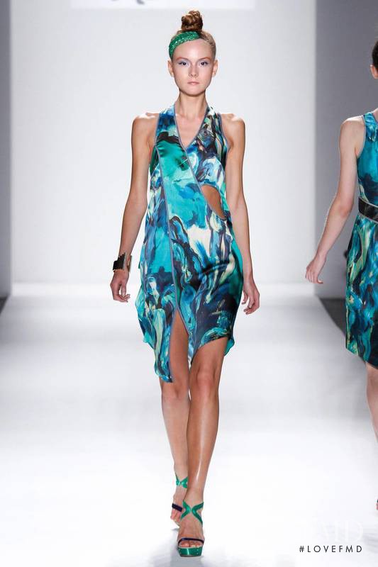 Olivia Remmets Askman featured in  the Katya Leonovich fashion show for Spring/Summer 2015
