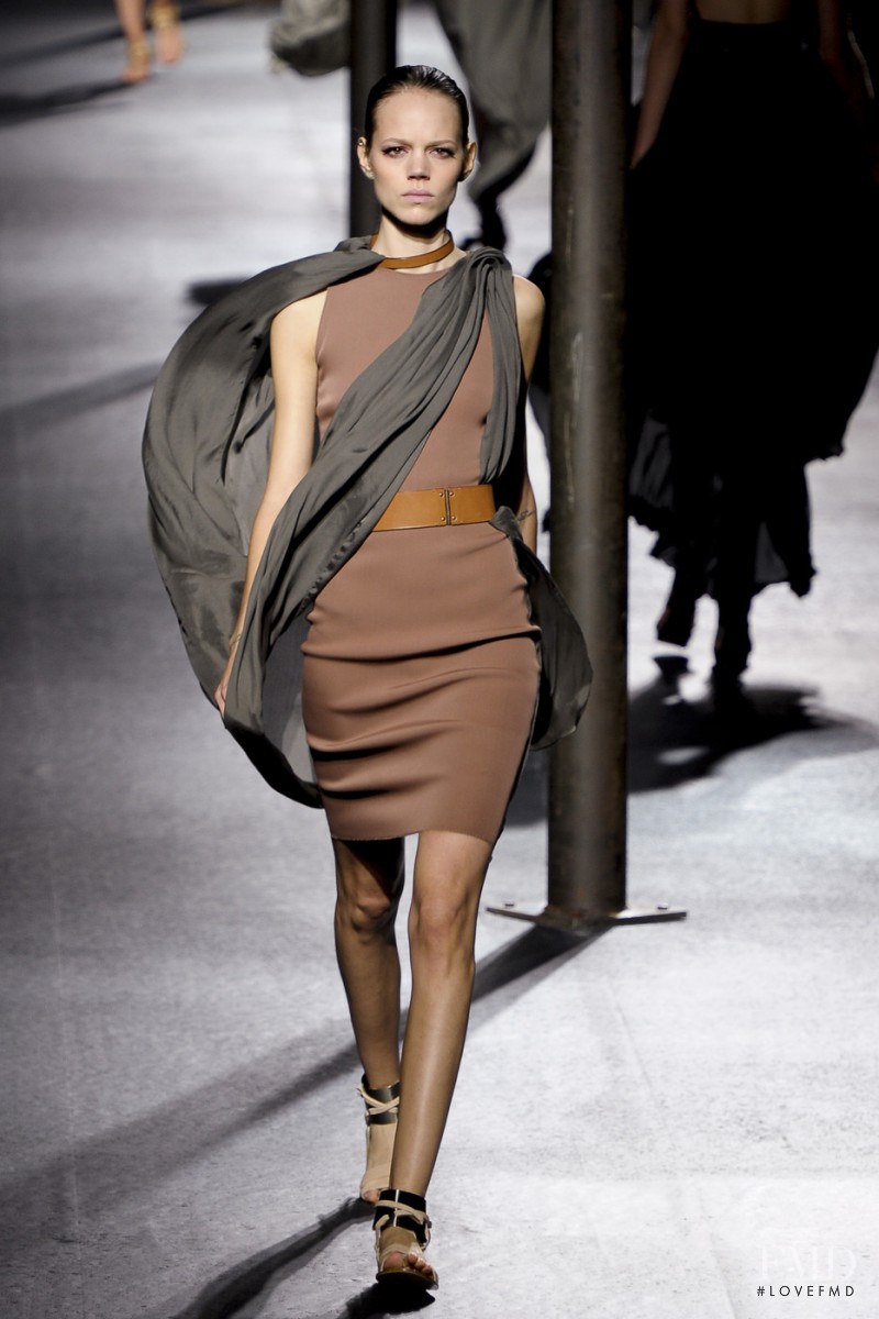 Freja Beha Erichsen featured in  the Lanvin fashion show for Spring/Summer 2011