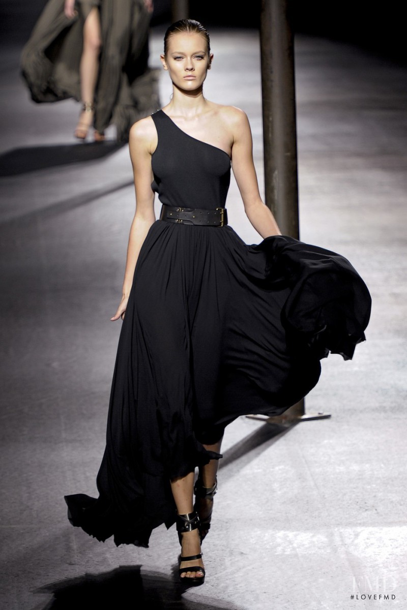 Monika Jagaciak featured in  the Lanvin fashion show for Spring/Summer 2011