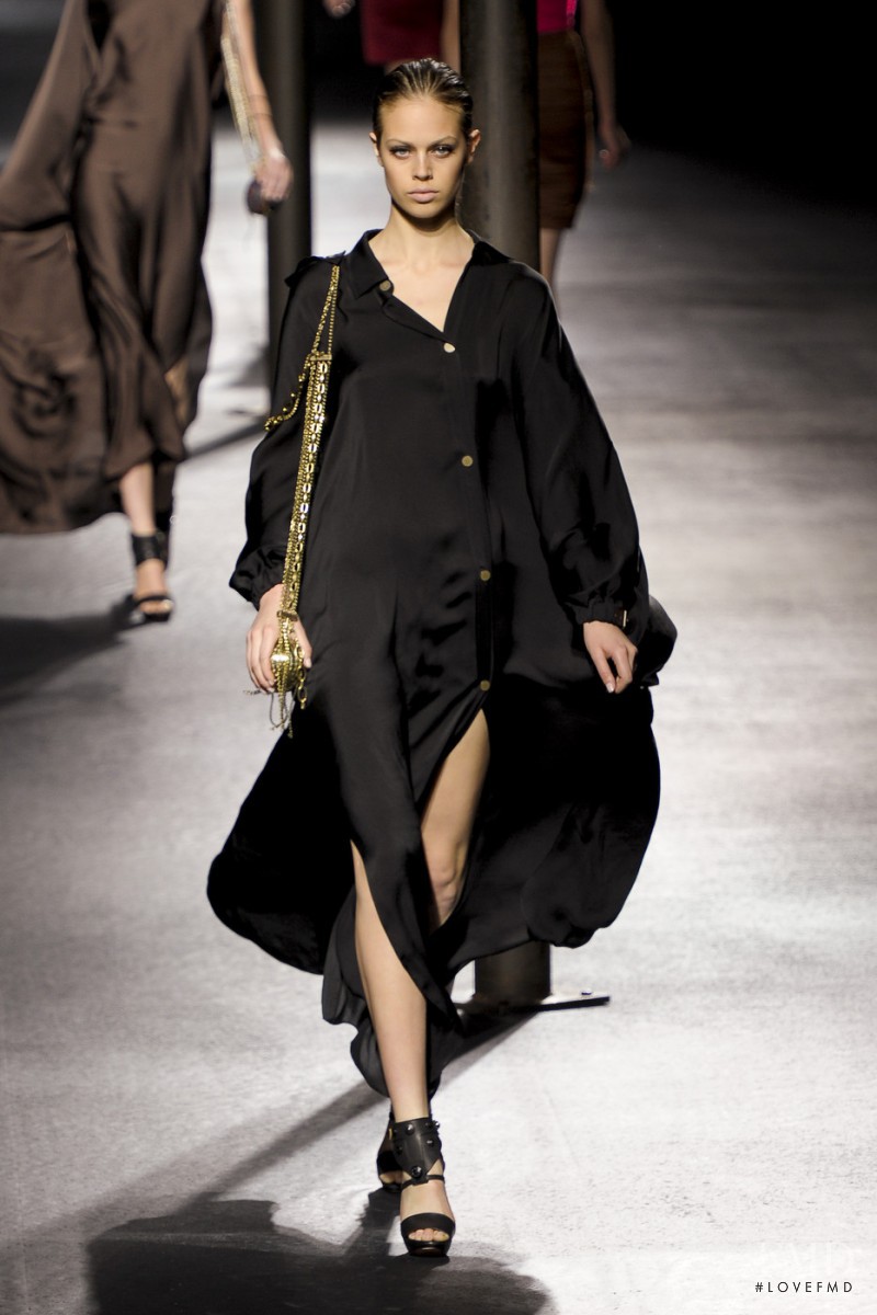 Jessica Clark featured in  the Lanvin fashion show for Spring/Summer 2011