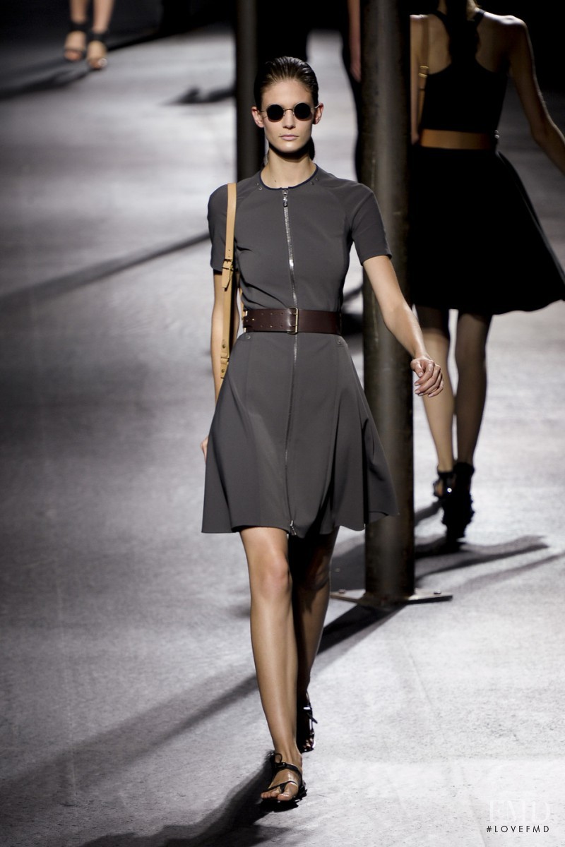 Kendra Spears featured in  the Lanvin fashion show for Spring/Summer 2011