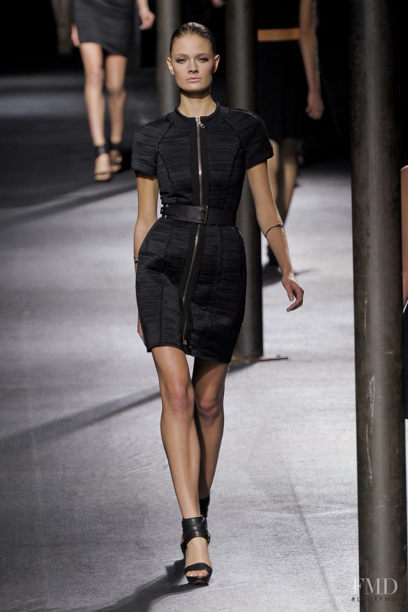 Constance Jablonski featured in  the Lanvin fashion show for Spring/Summer 2011