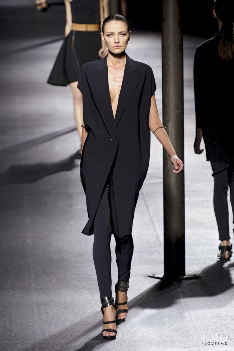Alina Baikova featured in  the Lanvin fashion show for Spring/Summer 2011