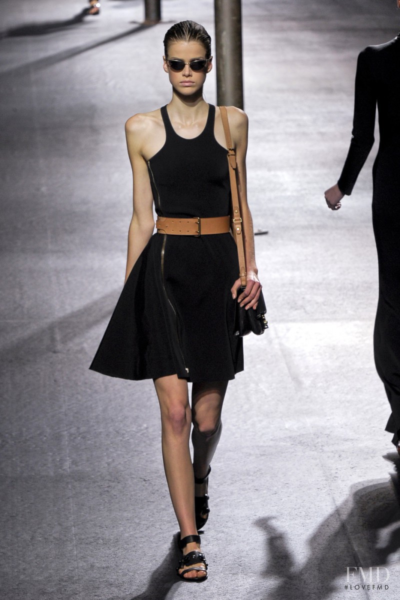 Julia Saner featured in  the Lanvin fashion show for Spring/Summer 2011