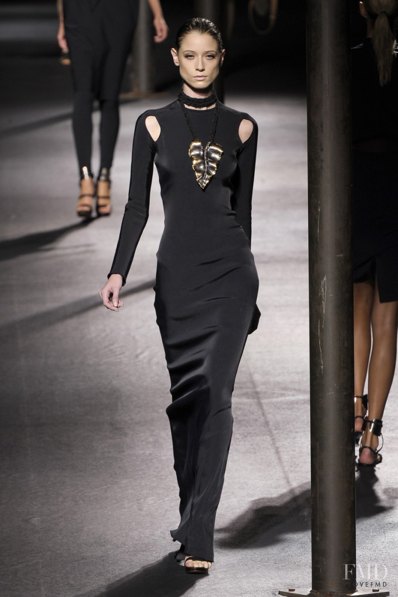 Fabiana Mayer featured in  the Lanvin fashion show for Spring/Summer 2011