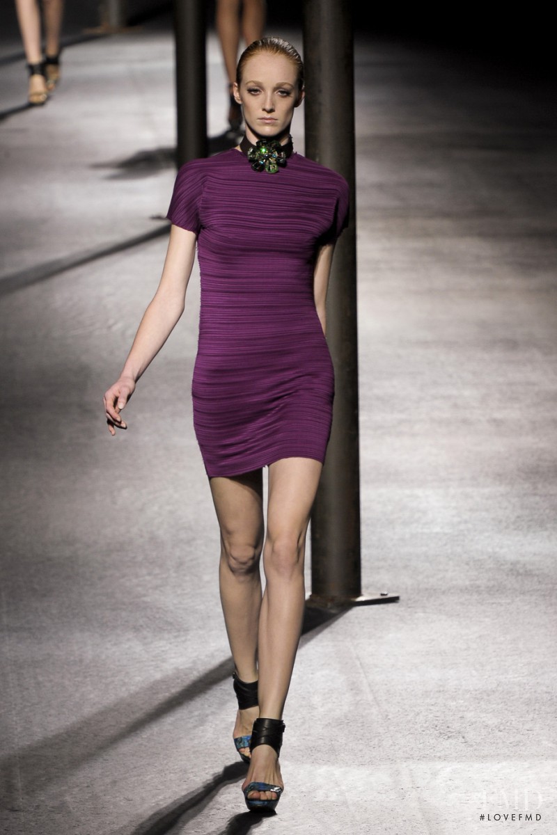 Sofie Roelens featured in  the Lanvin fashion show for Spring/Summer 2011