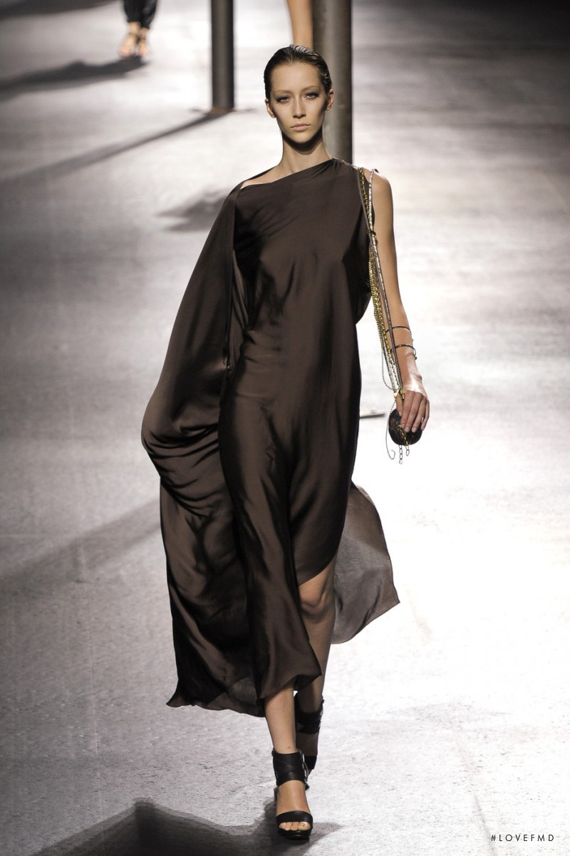 Alana Zimmer featured in  the Lanvin fashion show for Spring/Summer 2011