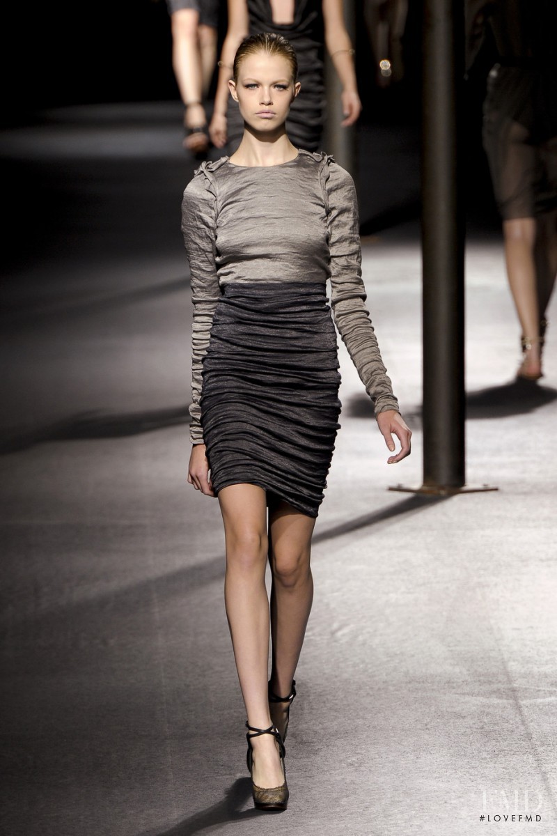 Hailey Clauson featured in  the Lanvin fashion show for Spring/Summer 2011