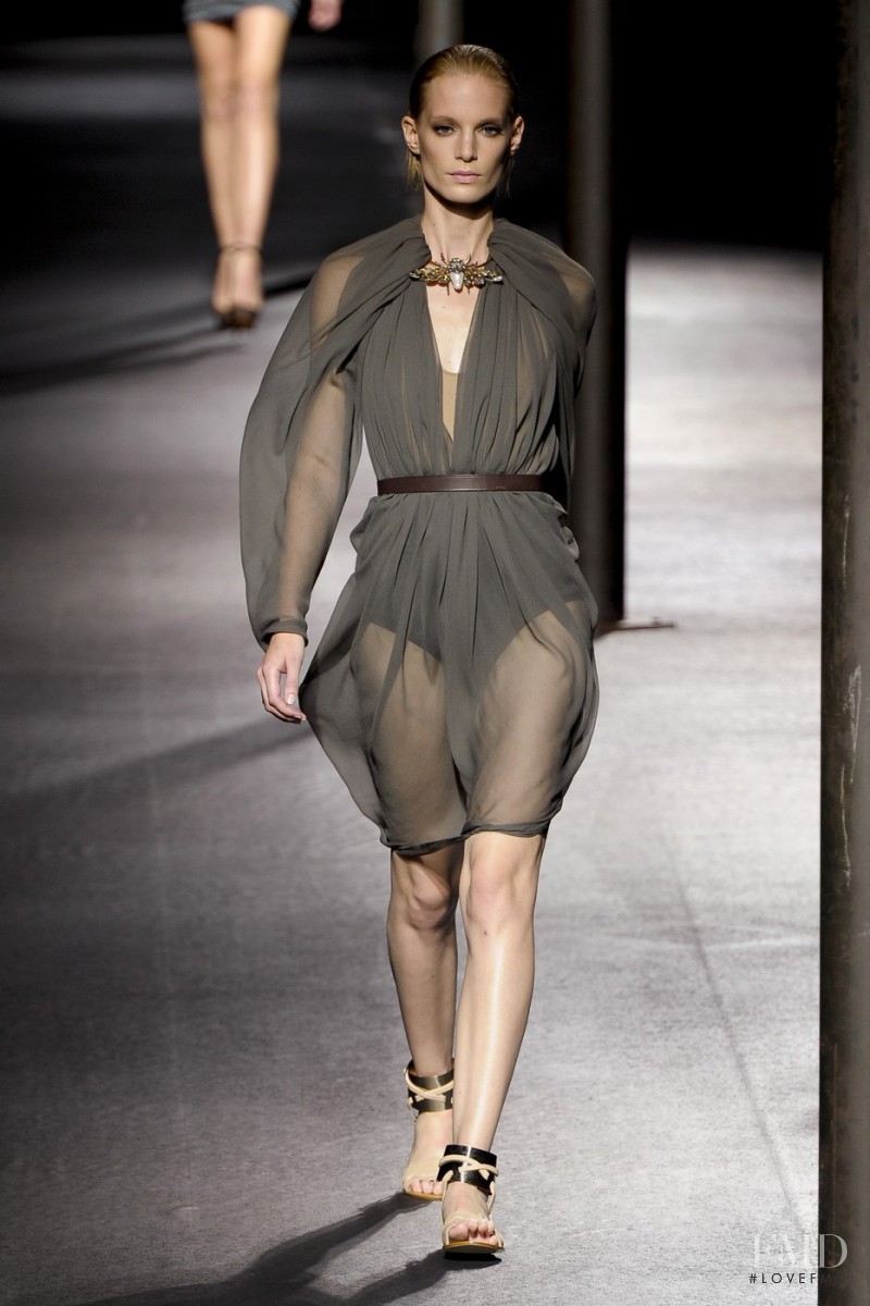 Iris Strubegger featured in  the Lanvin fashion show for Spring/Summer 2011