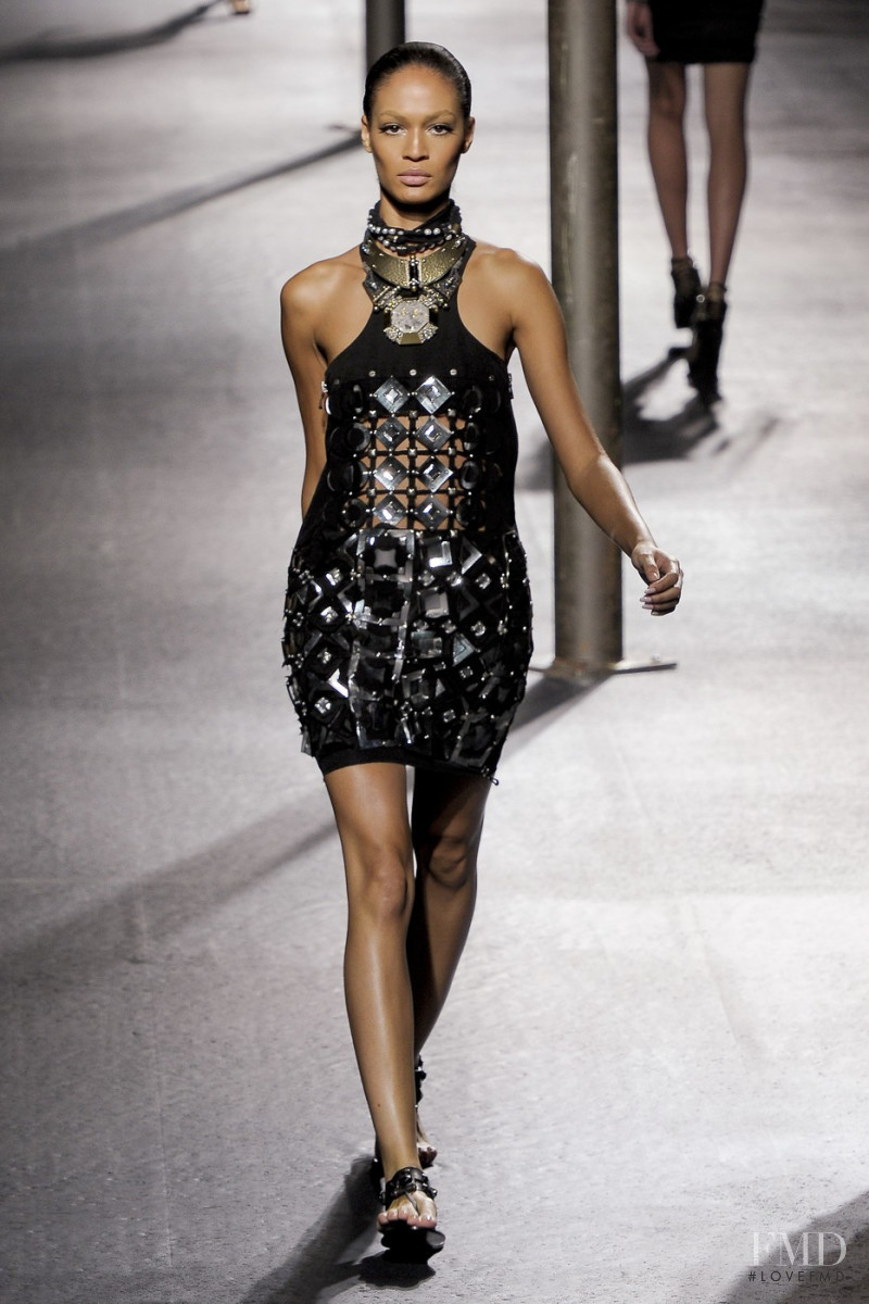 Joan Smalls featured in  the Lanvin fashion show for Spring/Summer 2011
