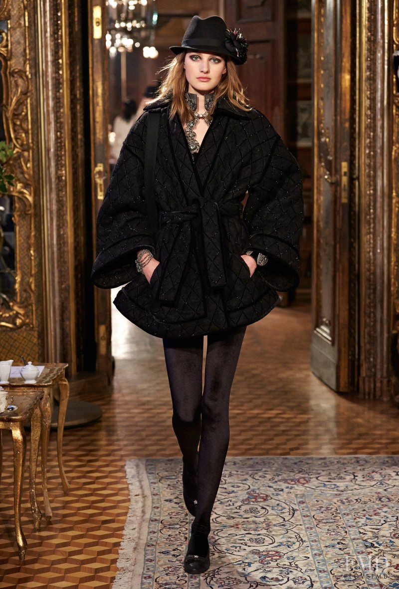 Sanne Vloet featured in  the Chanel fashion show for Pre-Fall 2015