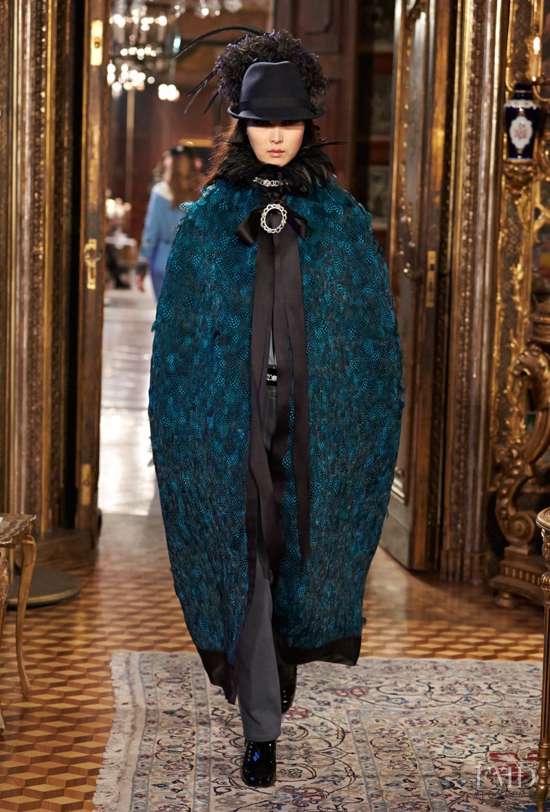 Sung Hee Kim featured in  the Chanel fashion show for Pre-Fall 2015