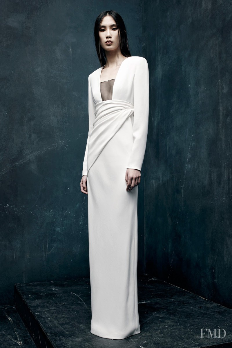 Dongqi Xue featured in  the Alexander Wang lookbook for Pre-Fall 2015
