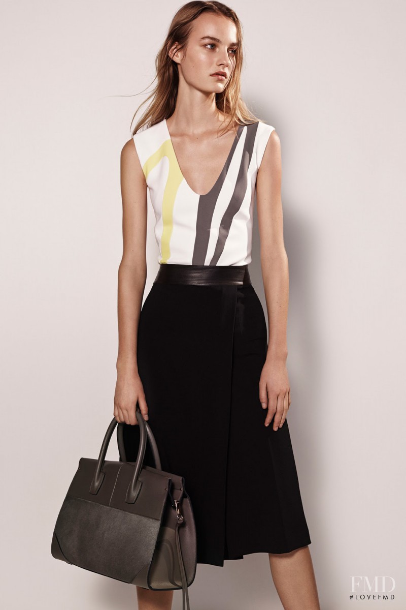 Maartje Verhoef featured in  the Narciso Rodriguez fashion show for Pre-Fall 2015