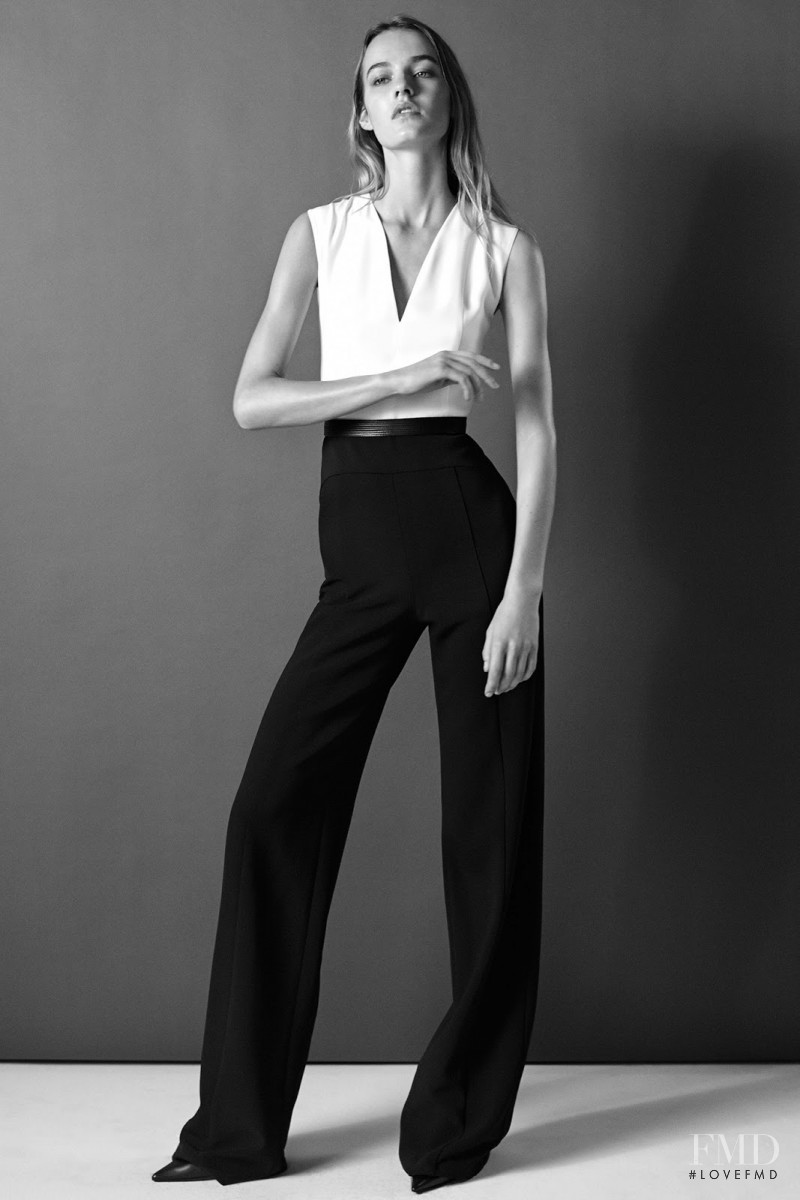 Maartje Verhoef featured in  the Narciso Rodriguez fashion show for Pre-Fall 2015