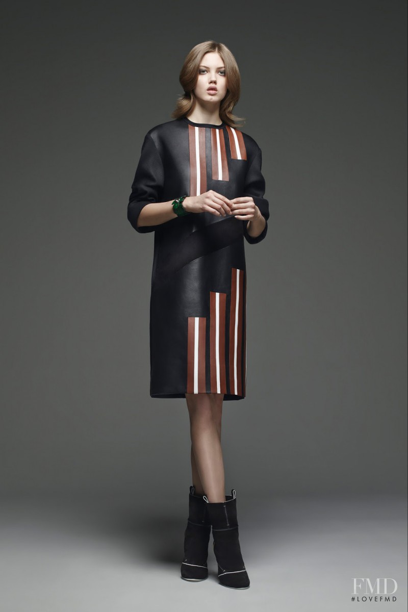 Lindsey Wixson featured in  the Fendi lookbook for Pre-Fall 2015