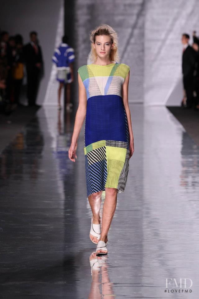 Cristina Mantas featured in  the Issey Miyake fashion show for Spring/Summer 2013