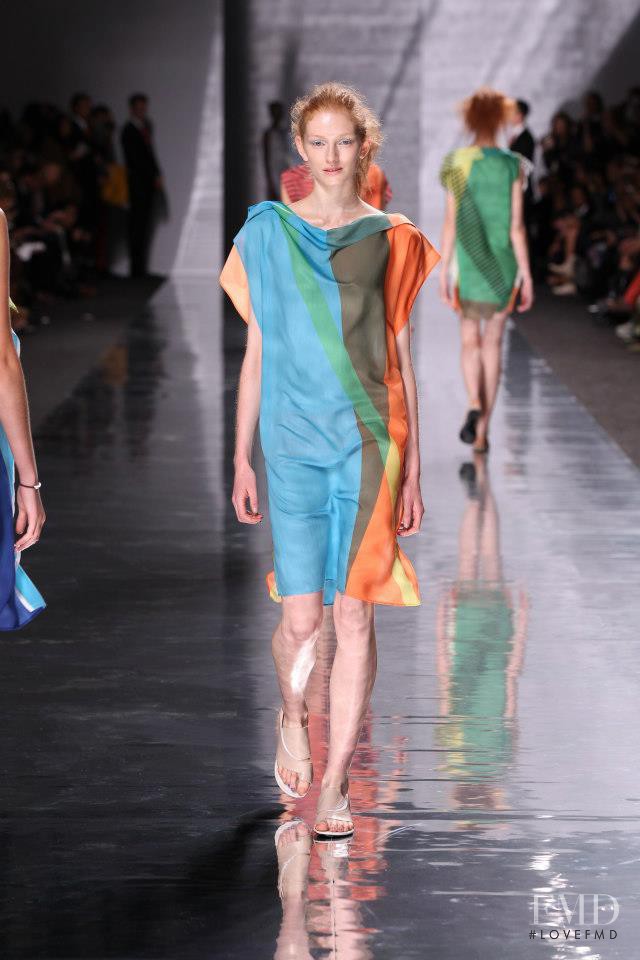 Issey Miyake fashion show for Spring/Summer 2013