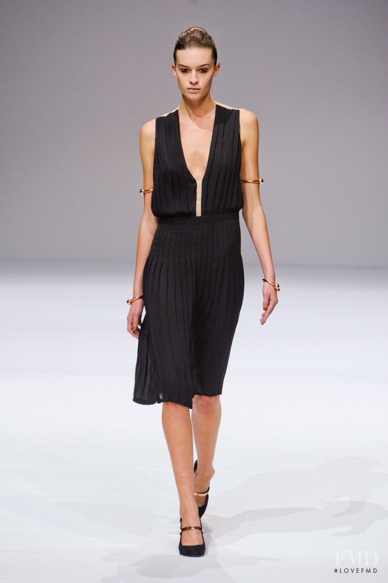 Cristina Mantas featured in  the Veronique Branquinho fashion show for Spring/Summer 2013