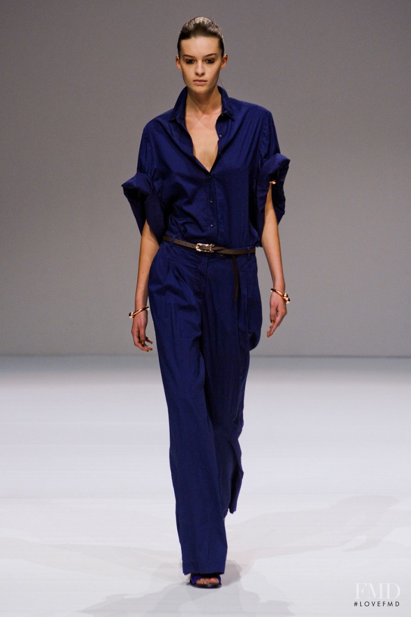 Cristina Mantas featured in  the Veronique Branquinho fashion show for Spring/Summer 2013