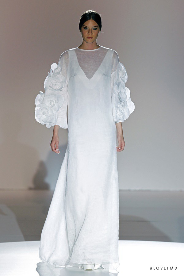 Cristina Mantas featured in  the Juana Martin fashion show for Spring/Summer 2015