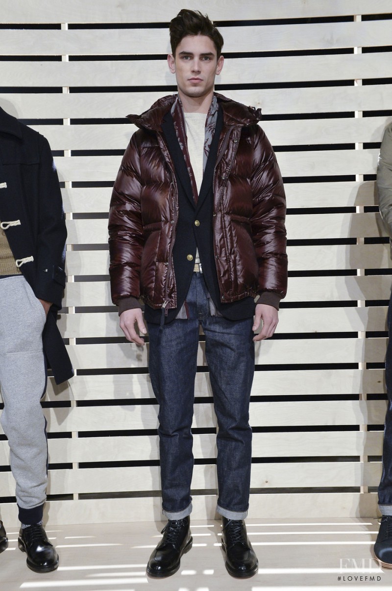 Arthur Gosse featured in  the J.Crew fashion show for Autumn/Winter 2014