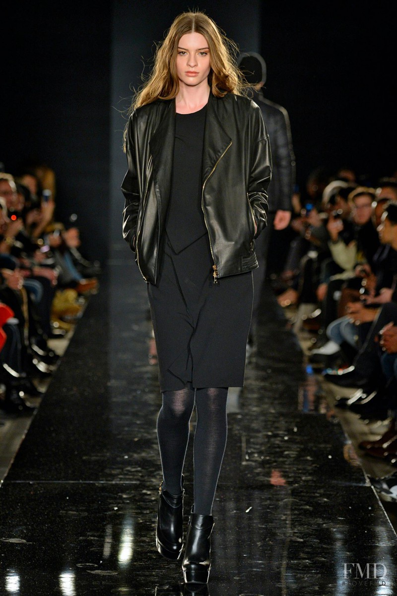 Cristina Mantas featured in  the Porsche Design fashion show for Autumn/Winter 2014