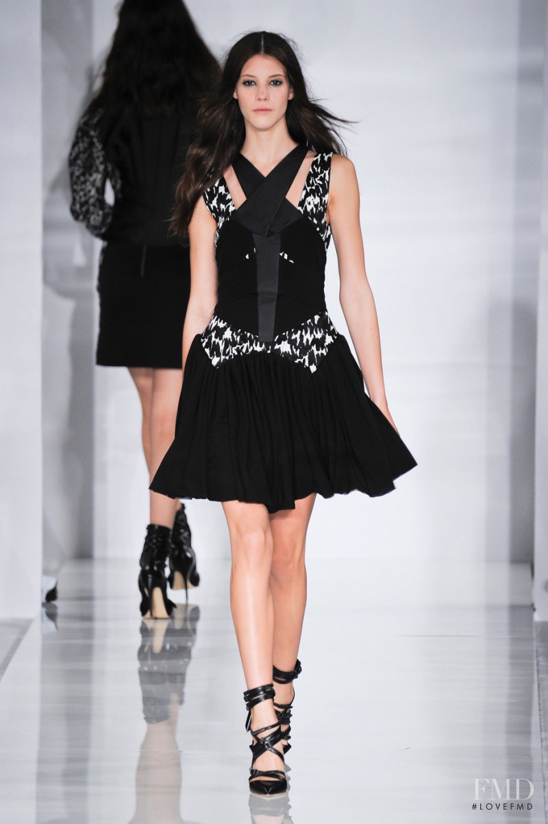 Carla Ciffoni featured in  the Antonio Berardi fashion show for Autumn/Winter 2014