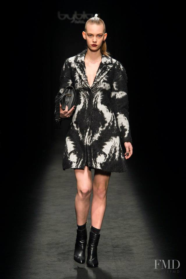 Charlotte Nolting featured in  the byblos fashion show for Autumn/Winter 2014