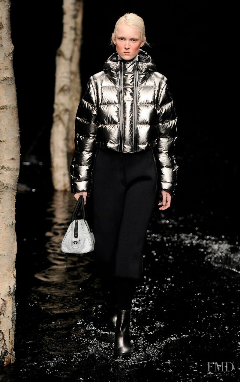 Harleth Kuusik featured in  the Hunter fashion show for Autumn/Winter 2014