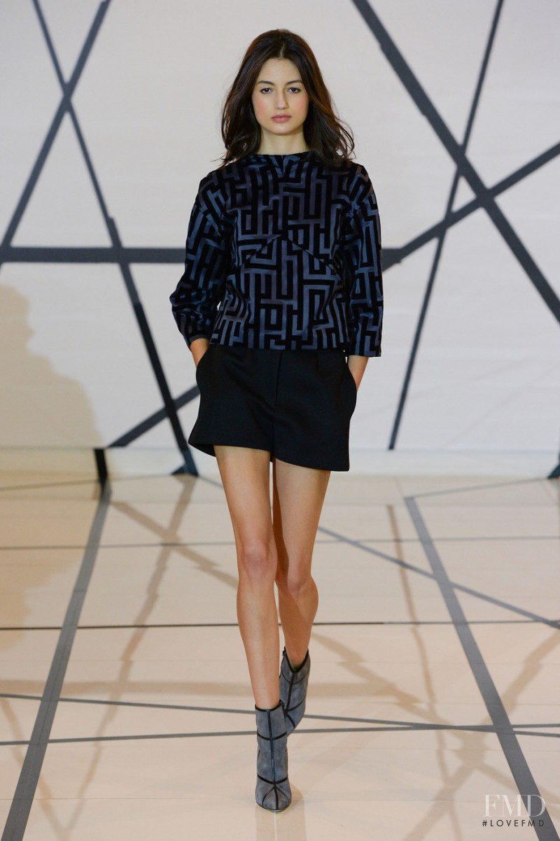 Bruna Ludtke featured in  the Lisa Perry fashion show for Autumn/Winter 2014