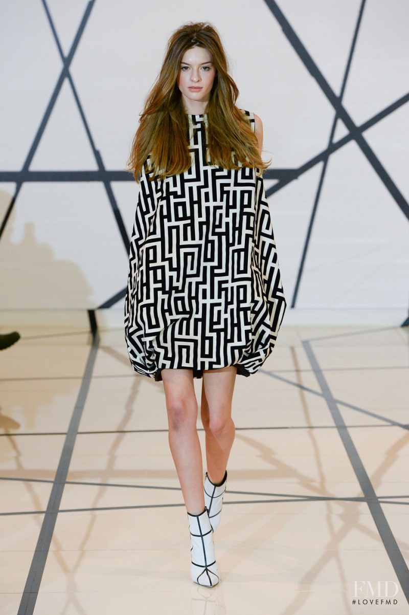Cristina Mantas featured in  the Lisa Perry fashion show for Autumn/Winter 2014