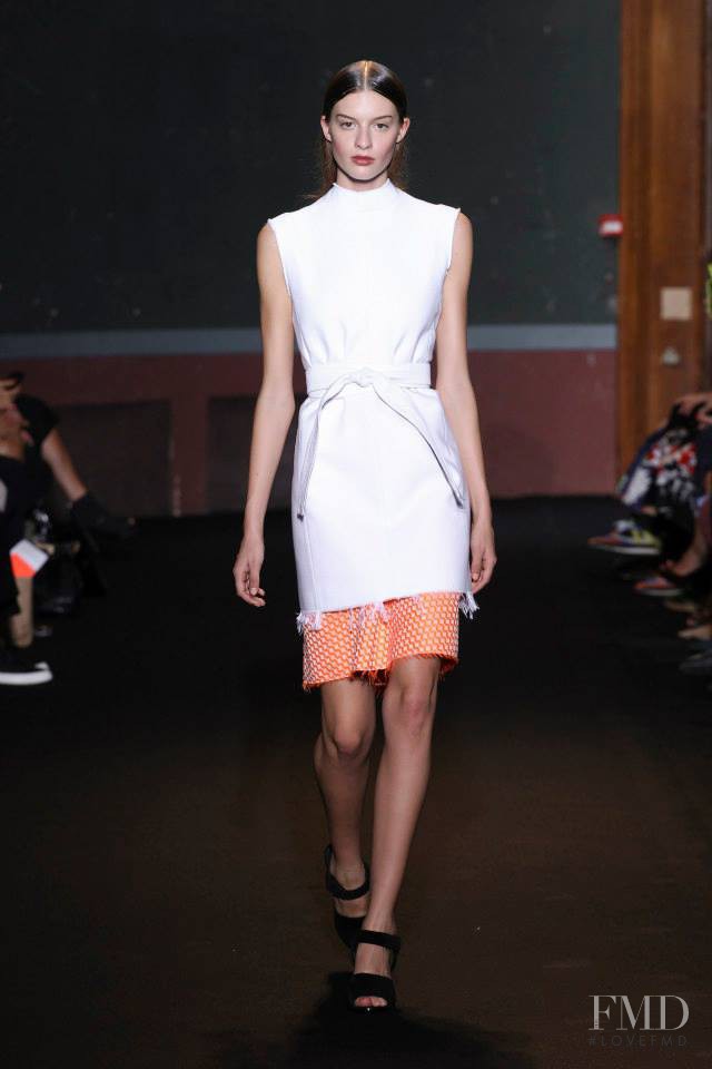 Cristina Mantas featured in  the Ter Et Bantine fashion show for Spring/Summer 2014