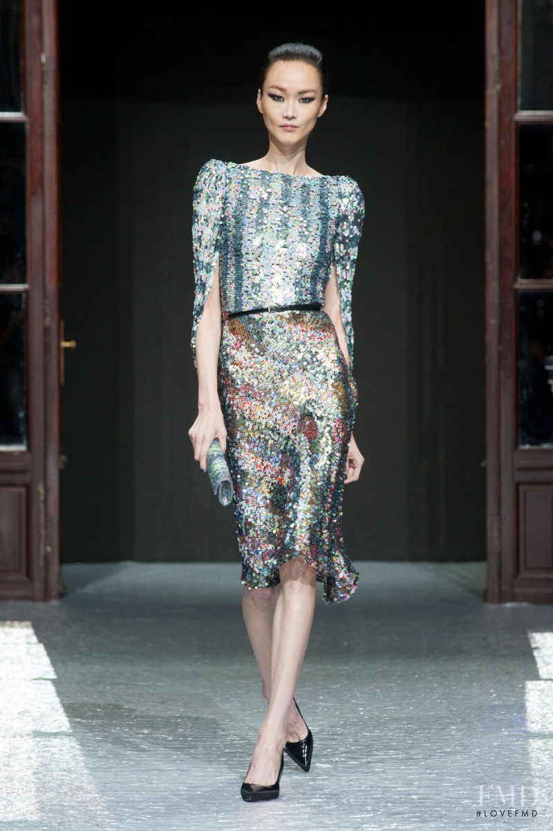 Talbot Runhof fashion show for Spring/Summer 2013