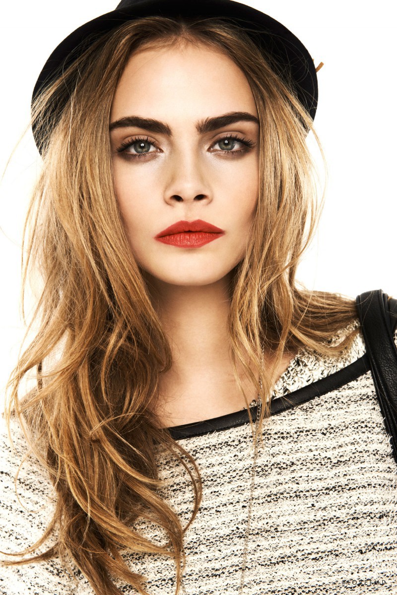 Cara Delevingne featured in  the Reserved lookbook for Spring/Summer 2013