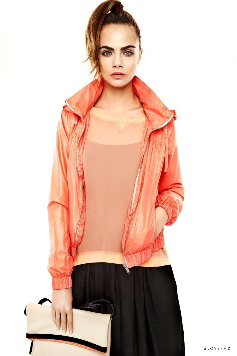 Cara Delevingne featured in  the Reserved lookbook for Spring/Summer 2013