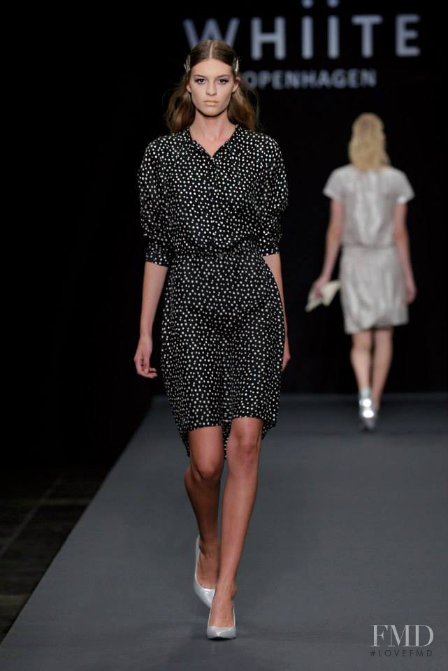 Cristina Mantas featured in  the Whiite fashion show for Spring/Summer 2014