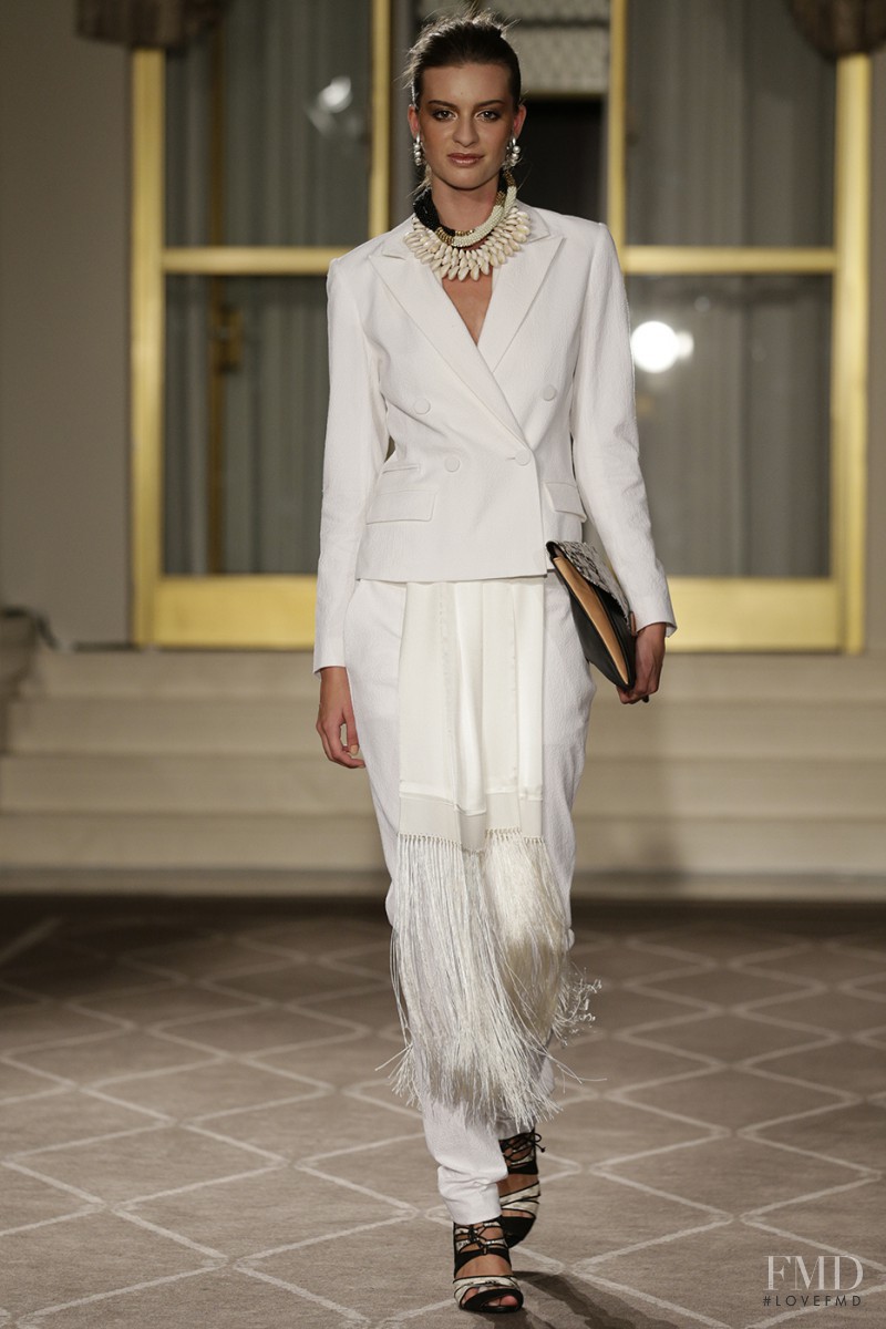 Cristina Mantas featured in  the By Malene Birger fashion show for Spring/Summer 2014