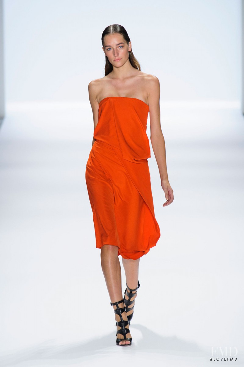 Joséphine Le Tutour featured in  the Richard Chai fashion show for Spring/Summer 2014