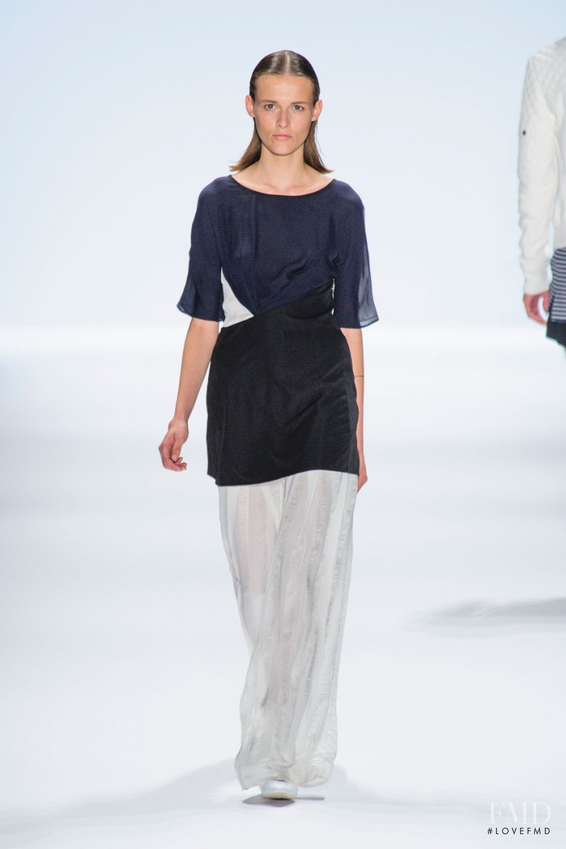 Emma  Oak featured in  the Richard Chai fashion show for Spring/Summer 2014