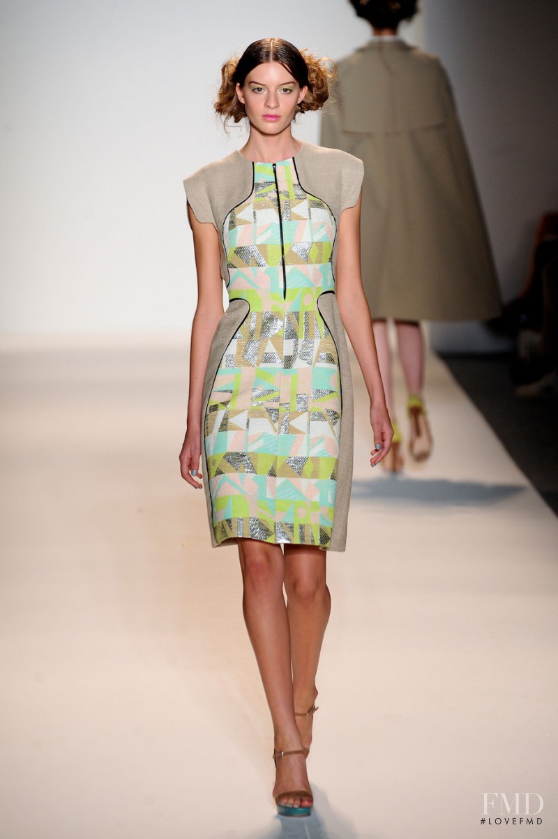 Cristina Mantas featured in  the Lela Rose fashion show for Spring/Summer 2014