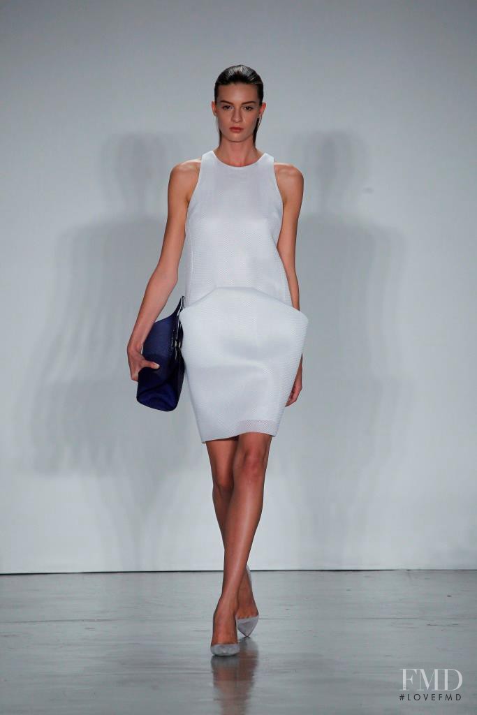 Cristina Mantas featured in  the Porsche Design fashion show for Spring/Summer 2014