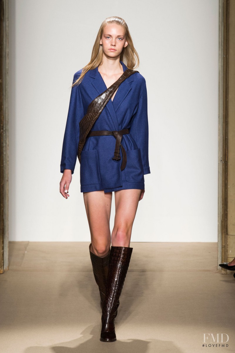 Charlotte Nolting featured in  the Simonetta Ravizza fashion show for Spring/Summer 2014
