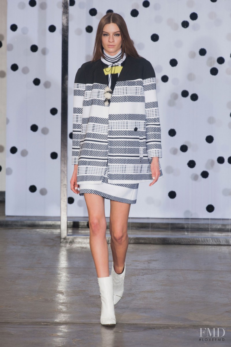Cristina Mantas featured in  the Tanya Taylor fashion show for Autumn/Winter 2014