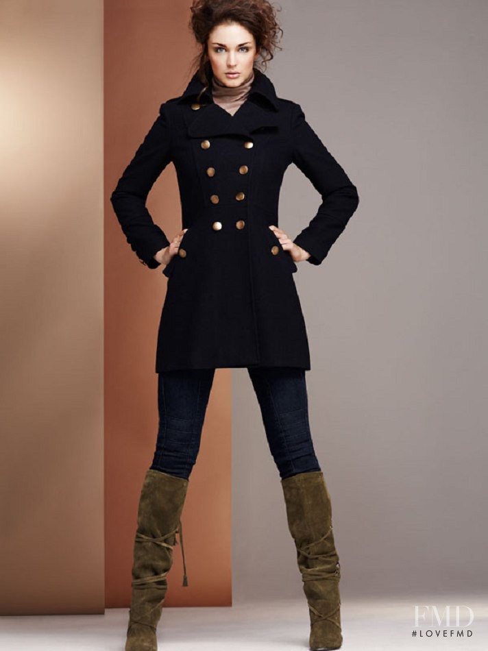 Violet Budd featured in  the Wallis (RETAILER) catalogue for Autumn/Winter 2010