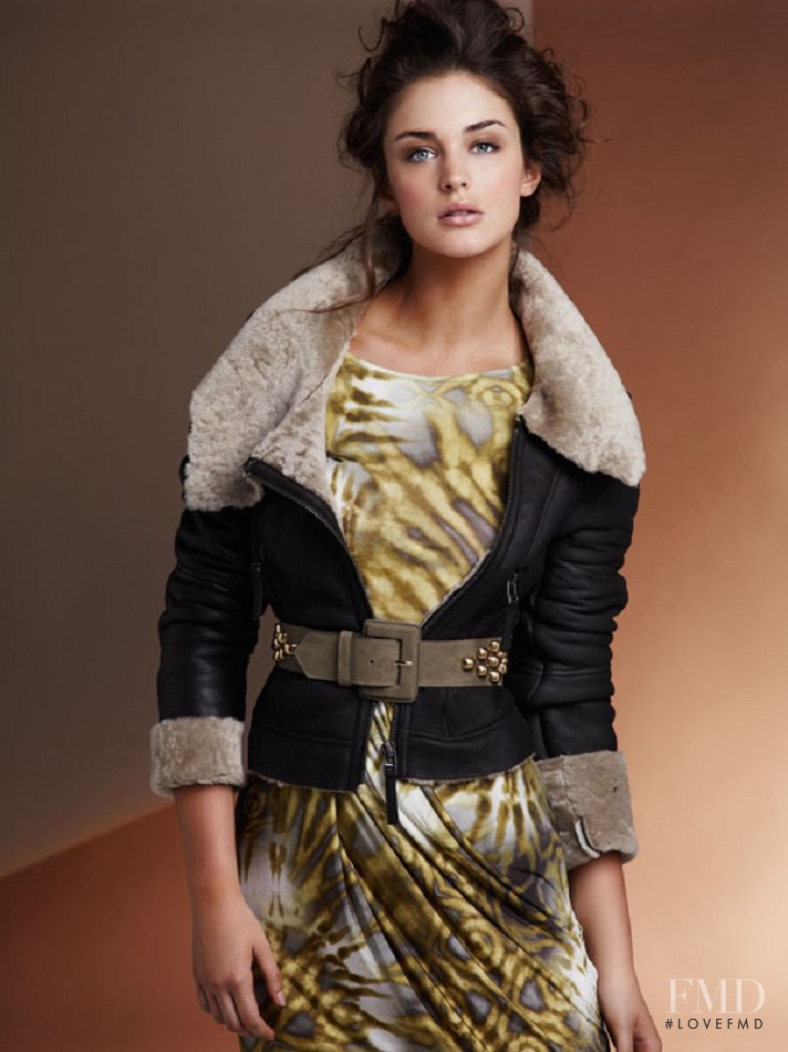 Violet Budd featured in  the Wallis (RETAILER) catalogue for Autumn/Winter 2010