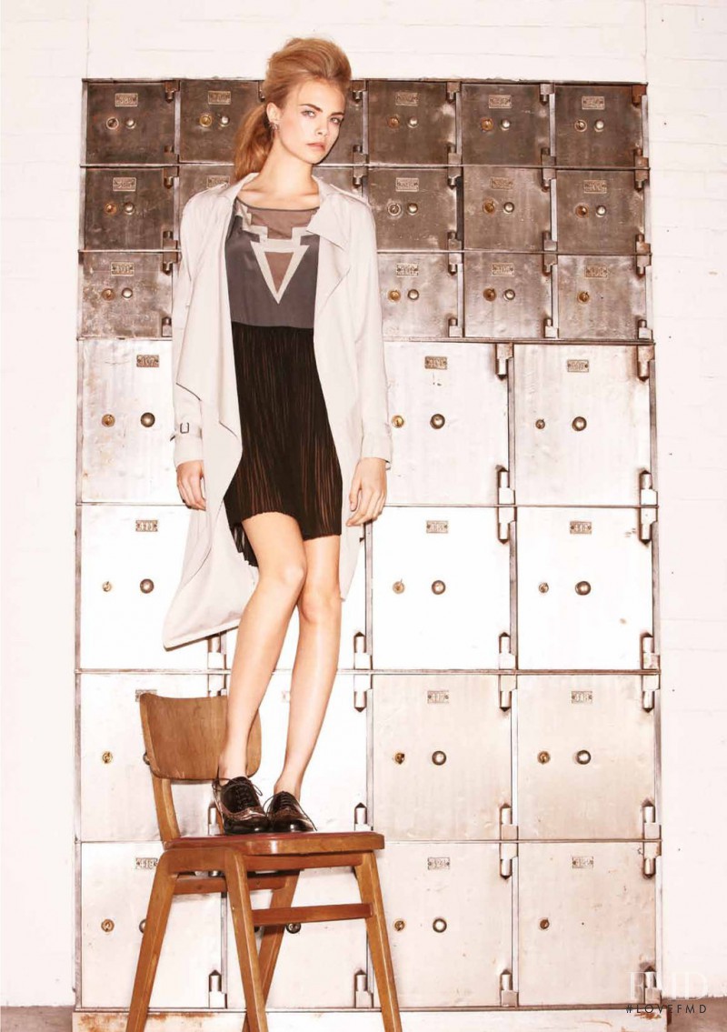 Cara Delevingne featured in  the Oxygen Boutique lookbook for Spring/Summer 2011