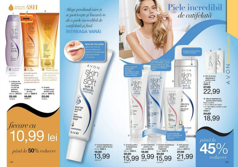 Cato van Ee featured in  the AVON advertisement for Summer 2014