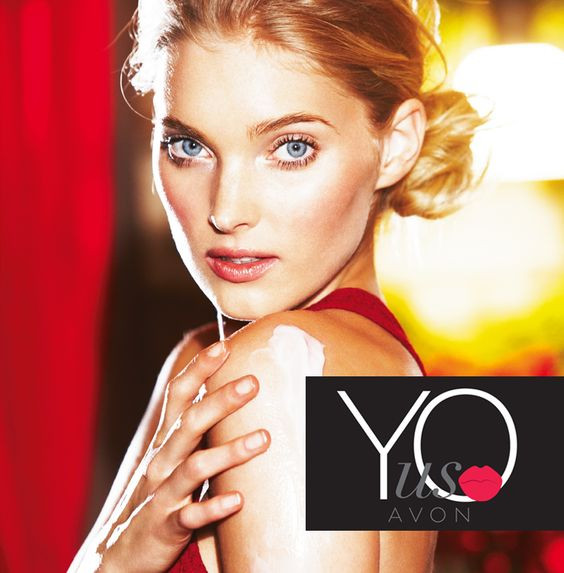 Elsa Hosk featured in  the AVON Brazil catalogue for Winter 2013